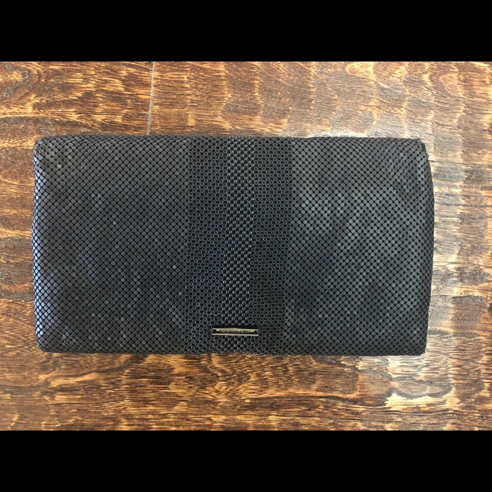 BCBGMaxAzria Black Mesh Clutch (EUC) - Picture 6 of 8